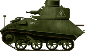 Light Tank Mk.VI, первый серийный автомобиль, начало 1937 года