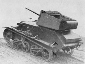 Vickers Mark VI 2pdr SPG protptype