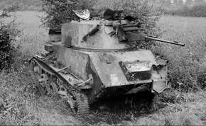 Vickers Light Tank Mk.VIc во Франции, июнь 1940 г.