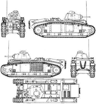 Renault Char B2 bis Flammpanzer