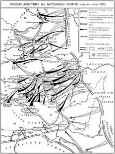 &Bcy;&ocy;&iecy;&vcy;&ycy;&iecy; &dcy;&iecy;&jcy;&scy;&tcy;&vcy;&icy;&yacy; &ncy;&acy; &Vcy;&ocy;&scy;&tcy;&ocy;&chcy;&ncy;&ocy;&mcy; &fcy;&rcy;&ocy;&ncy;&tcy;&iecy; &vcy; &mcy;&acy;&rcy;&tcy;&iecy; — &icy;&yucy;&ncy;&iecy; 1919 &gcy;.