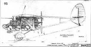 Проект «Летающего танка», разработанный КБ под руководством Рафаэлянца. 1933 г.