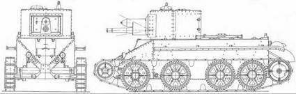 БТ-2 с опытной башней конструкции КБ ЭКУ ОГПУ