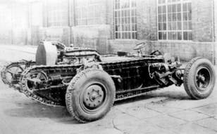 Шасси Räder-Raupen Kampfwagen m/28. В таком виде танки прибыли на полигон ТЕКО - Шведская экзотика с немецкими корнями | Warspot.ru