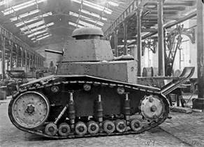 ​Первый опытный образец танка сопровождения, позже получивший обозначение Т-16. 17 февраля 1927 года - От «Теплохода «АН» к МС-1 | Warspot.ru